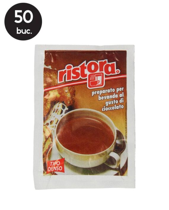 50 Plicuri Ristora Ciocolata Calda Instant 24g