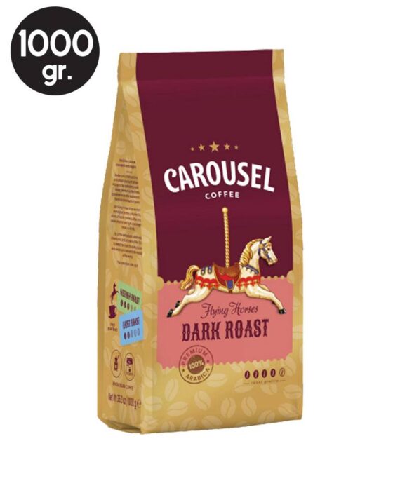 Cafea Boabe Carousel Flying Horses Dark Roast 1kg