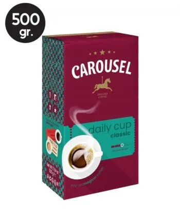Cafea Macinata Carousel Daily Cup Classic 500gr.