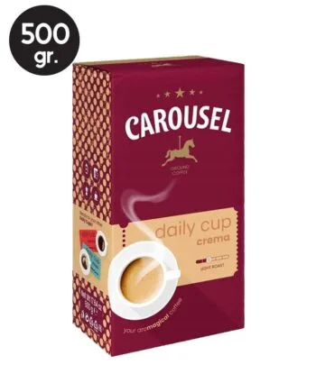 Cafea Macinata Carousel Daily Cup Crema 500gr.