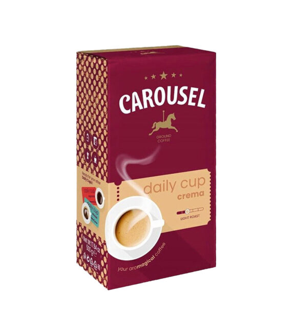 Cafea Macinata Carousel Daily Cup Crema 500gr.