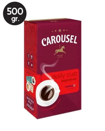 Cafea Macinata Carousel Daily Cup Espresso 500gr.