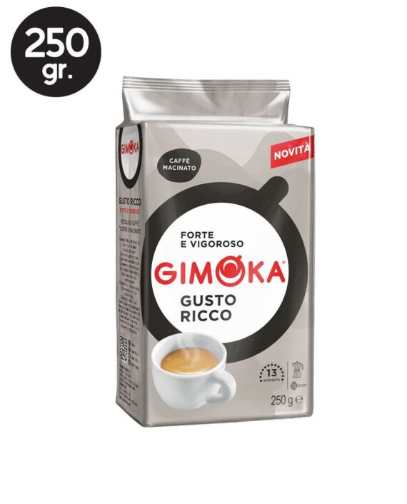 Cafea Macinata Gimoka Gusto Ricco 250gr
