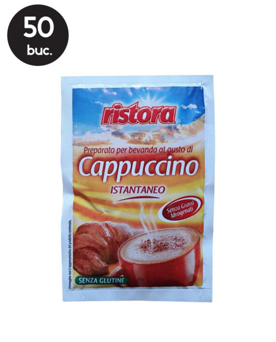 50 Plicuri Ristora Cappuccino Instant 14g