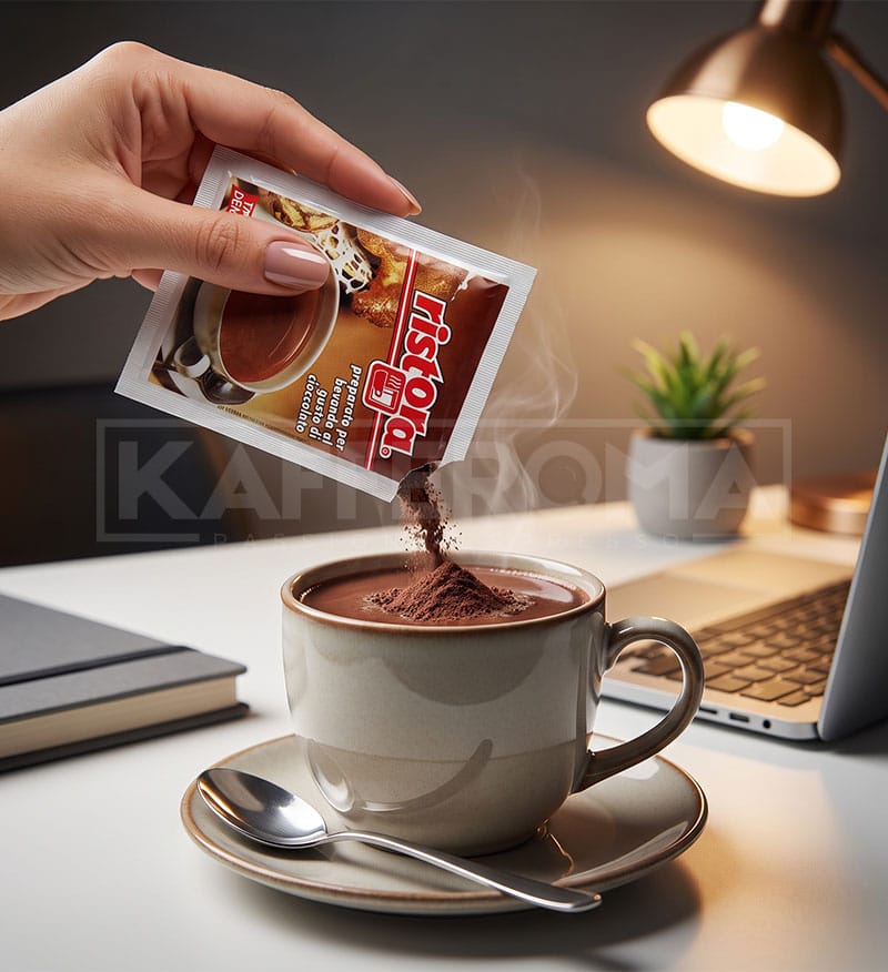 50 Plicuri Ristora Ciocolata Calda Instant 24g 50 Plicuri Ristora Ciocolata Calda Instant 24g