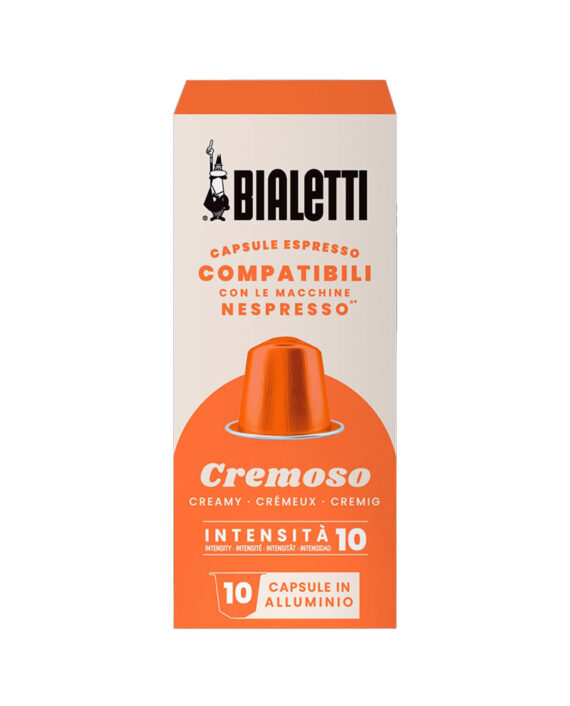 10 Capsule Bialetti Cremoso - Compatibile Nespresso