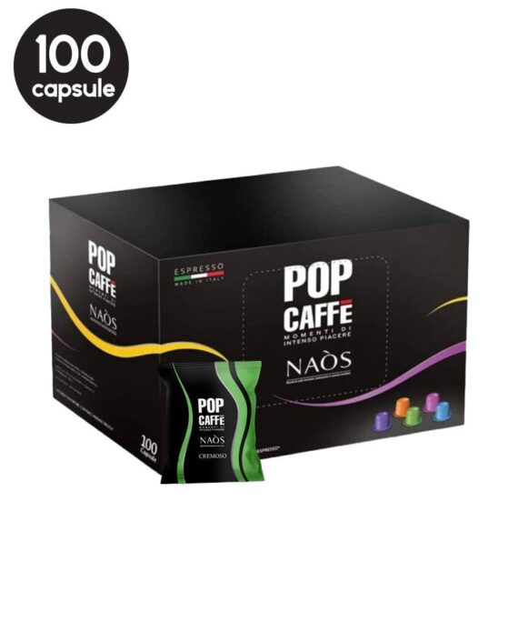 100 Capsule Pop Caffe Cremoso – Compatibile Nespresso
