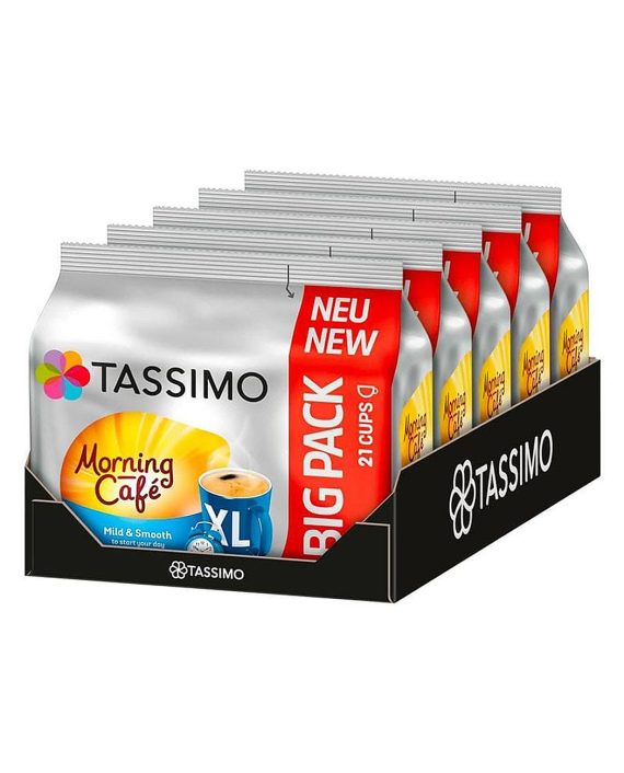 Morning Café Mild XL, 105 capsule pentru Tassimo
