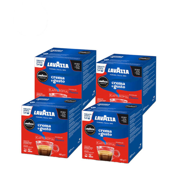 216 Capsule Lavazza A Modo Mio - Crema e Gusto Classico