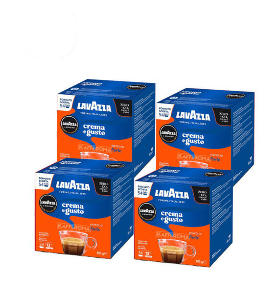 216 Capsule Lavazza A Modo Mio - Crema e Gusto Forte