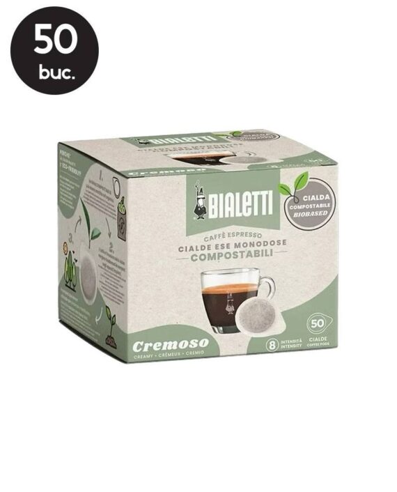 50 Paduri Bialetti Miscela Cremoso - Compatibile ESE44
