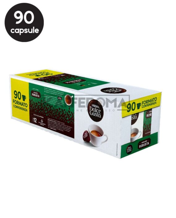 90 Capsule Nescafe Dolce Gusto Miscela Robusta