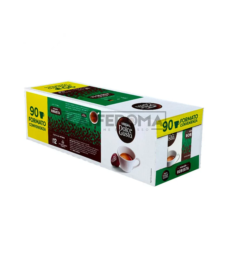 90 Capsule Nescafe Dolce Gusto Miscela Robusta 90 Capsule Nescafe Dolce Gusto Miscela Robusta