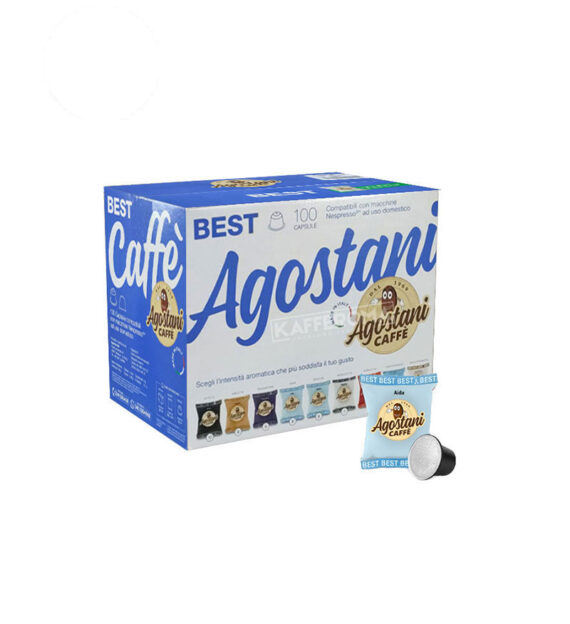100 Capsule Agostani Aida – Compatibile Nespresso