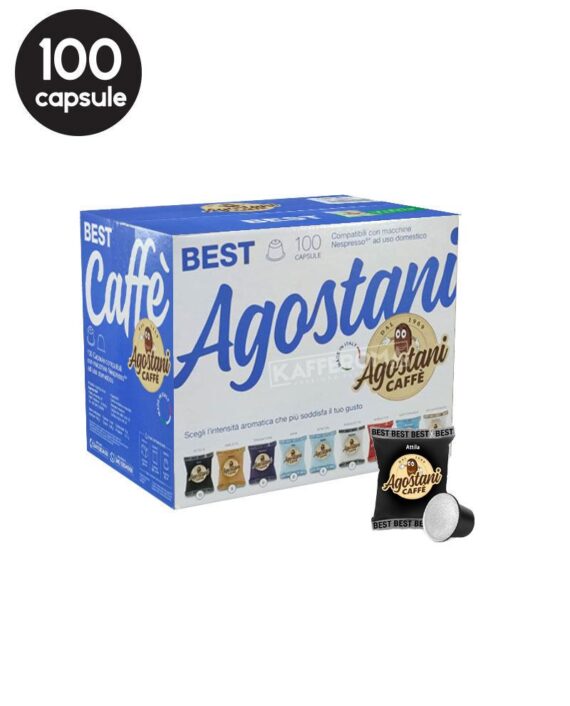 100 Capsule Agostani Attila – Compatibile Nespresso