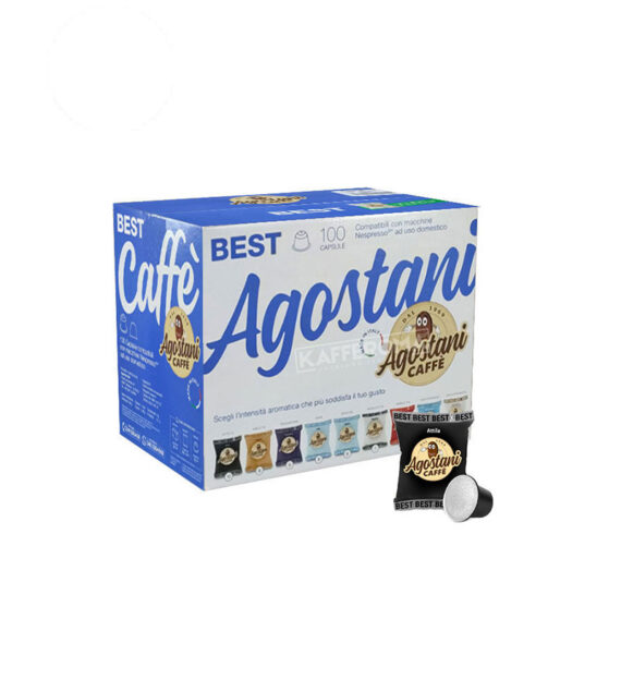 100 Capsule Agostani Attila – Compatibile Nespresso