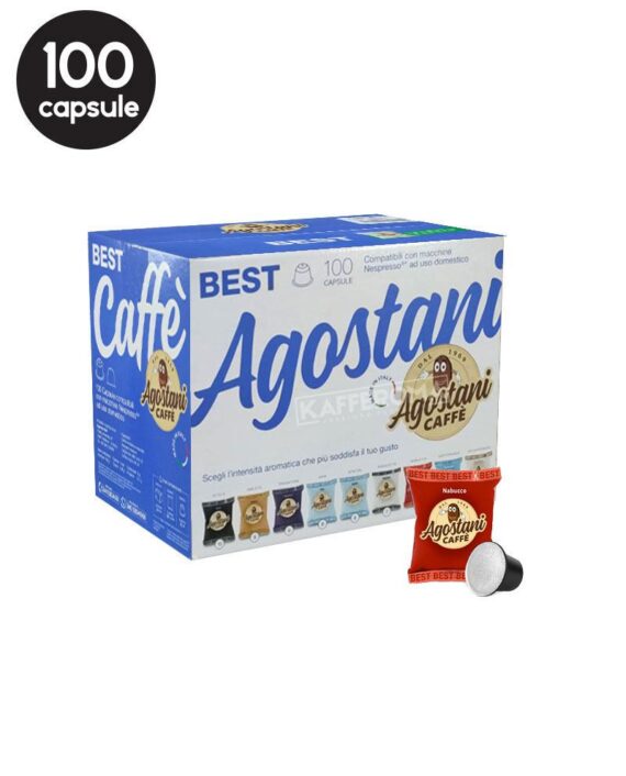 100 Capsule Agostani Nabucco – Compatibile Nespresso