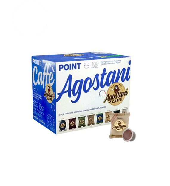 100 Capsule Agostani Premium – Compatibile Espresso Point