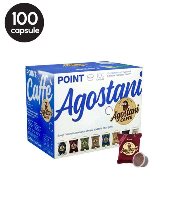 100 Capsule Agostani Strong – Compatibile Espresso Point