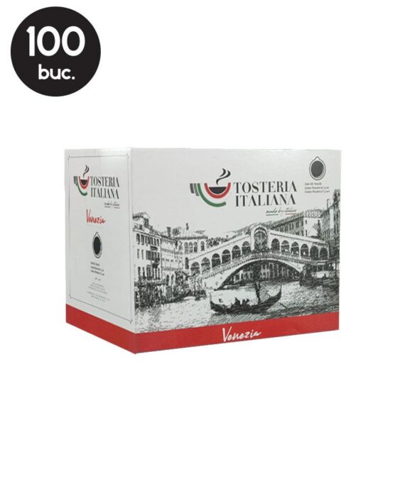 100 Capsule Tosteria Italiana Venetia - Compatibile ESE44