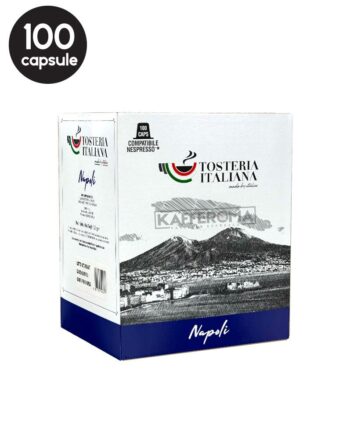 100 Capsule Tosteria Italiana Napoli - Compatibile Nespresso