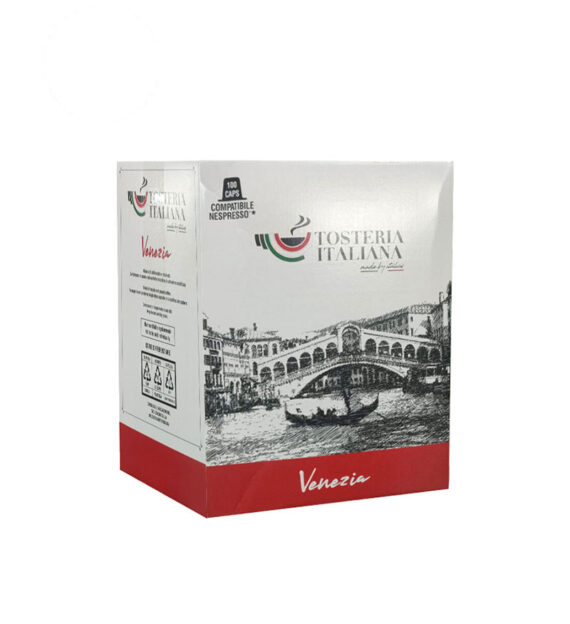 100 Capsule Tosteria Italiana Venetia - Compatibile Nespresso
