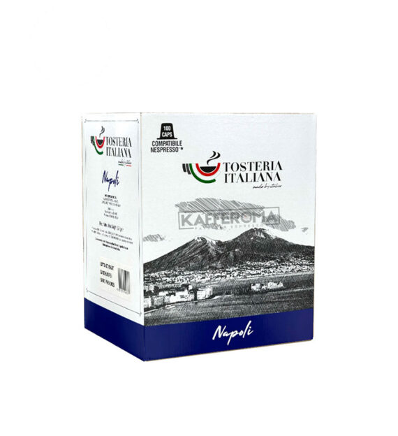 100 Capsule Tosteria Italiana Napoli - Compatibile Nespresso