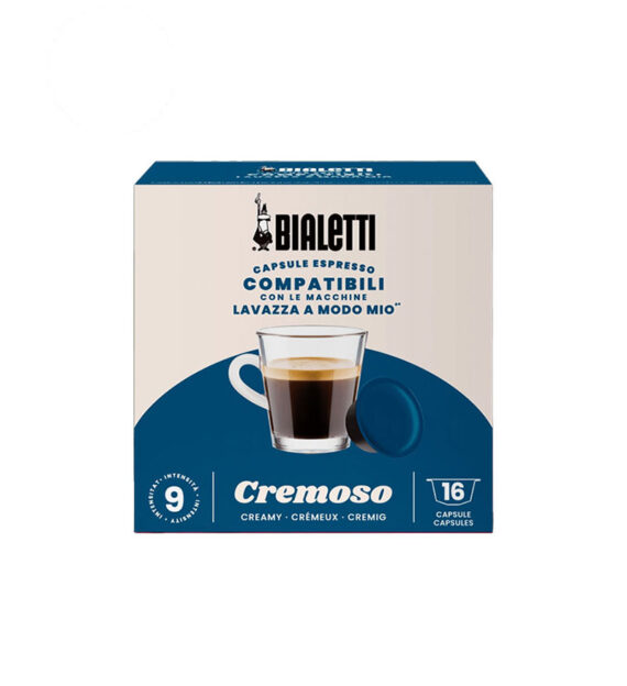 16 Capsule Bialetti Cremoso- Compatibile Dolce Gusto