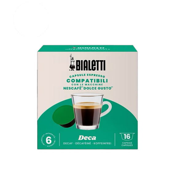16 Capsule Bialetti Deca - Compatibile Dolce Gusto