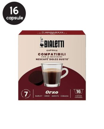 16 Capsule Bialetti Orz - Compatibile Dolce Gusto
