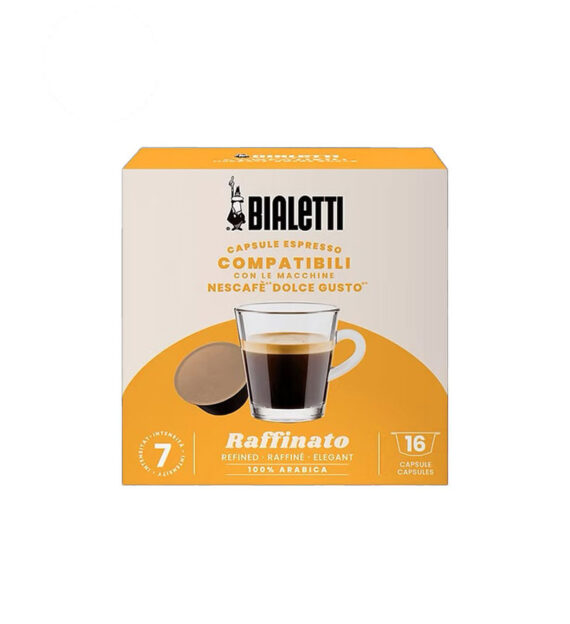 16 Capsule Bialetti Raffinato - Compatibile Dolce Gusto
