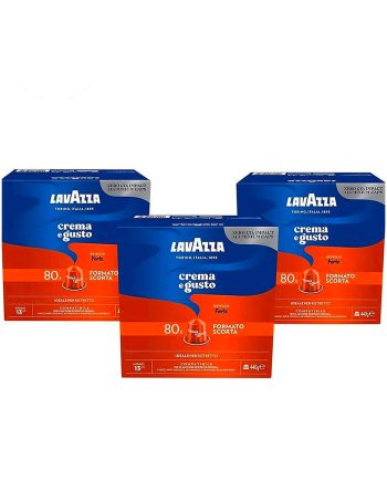 240 Capsule Aluminiu Lavazza Crema e Gusto Forte – Compatibile Nespresso 240 Capsule Aluminiu Lavazza Crema e Gusto Forte – Compatibile Nespresso – Kafferoma