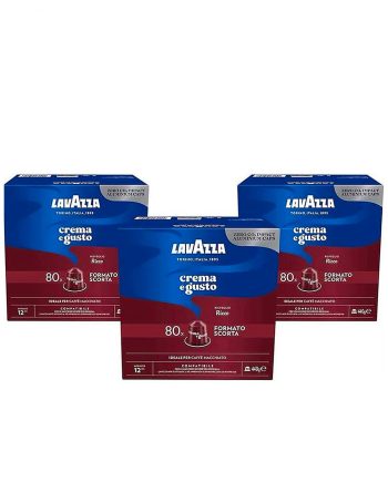 240 Capsule Aluminiu Lavazza Crema e Gusto Ricco – Compatibile Nespresso 240 Capsule Aluminiu Lavazza Crema e Gusto Ricco – Compatibile Nespresso – Kafferoma