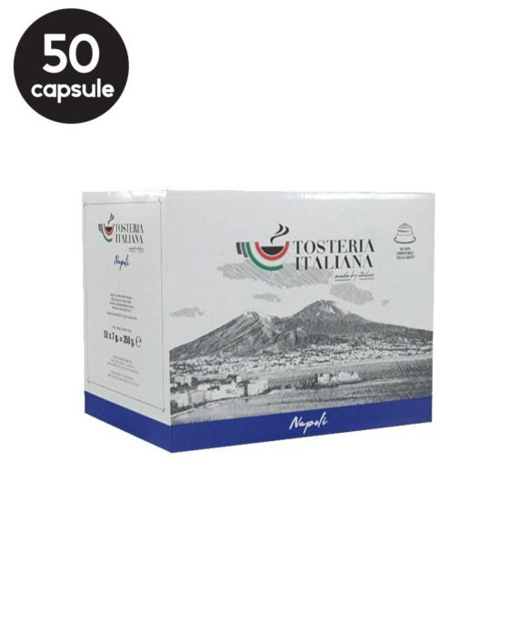 50 Capsule Tosteria Italiana Napoli - Compatibile Dolce Gusto