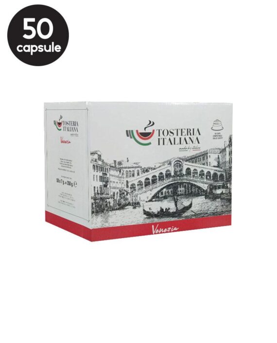 50 Capsule Tosteria Italiana Venetia - Compatibile Dolce Gusto