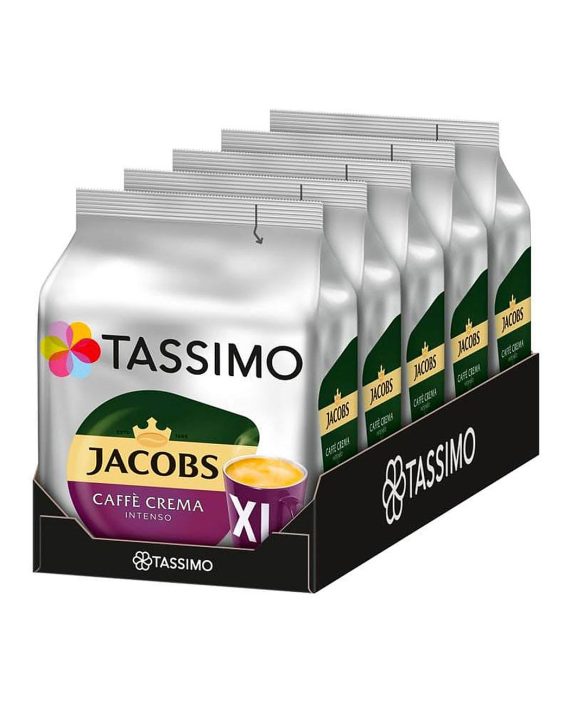 Caffè Crema Intenso XL, 80 de capsule pentru Tassimo
