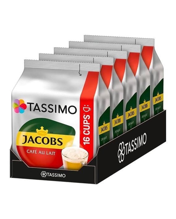 Café au Lait, 80 de capsule pentru Tassimo
