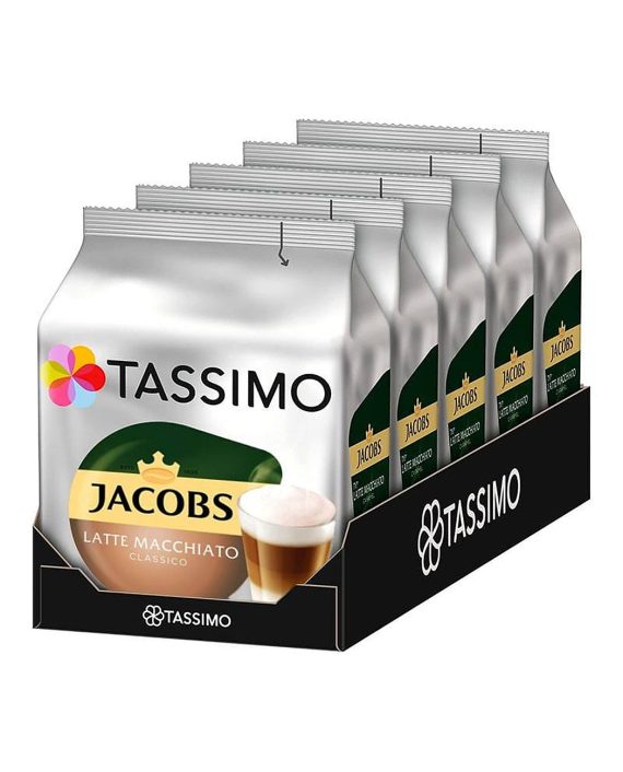 Latte Macchiato Classico, 80 de capsule pentru Tassimo, 40 de băuturi