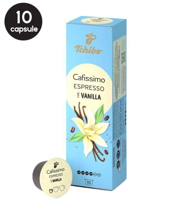 10 Capsule Tchibo Cafissimo Espresso Vanilla