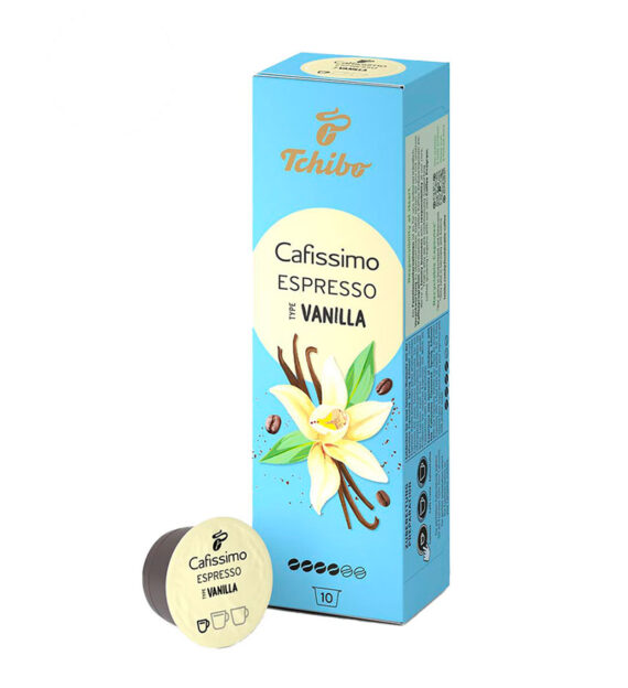 10 Capsule Tchibo Cafissimo Espresso Vanilla
