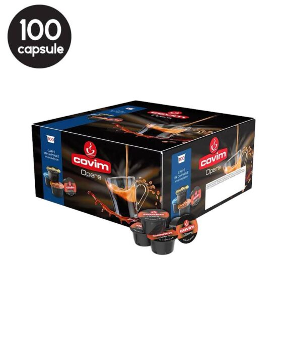 100 Capsule Covim Granbar - Compatibile Lavazza Blue