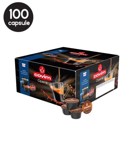 100 Capsule Covim Orocrema - Compatibile Lavazza Blue