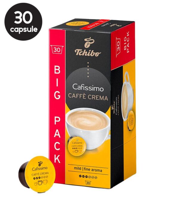 30 Capsule Tchibo Cafissimo Caffe Crema Fine Aroma