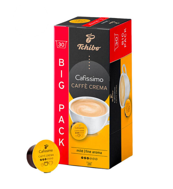 30 Capsule Tchibo Cafissimo Caffe Crema Fine Aroma