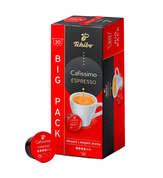 30 Capsule Tchibo Cafissimo Espresso Elegant Aroma