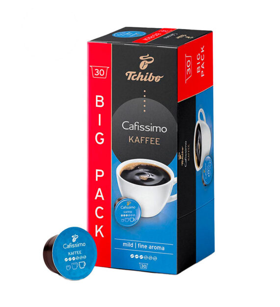 30 Capsule Tchibo Cafissimo Kaffe Fine Aroma