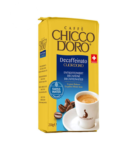 Cafea Boabe Chicco D'Oro Decofeinizata 250gr