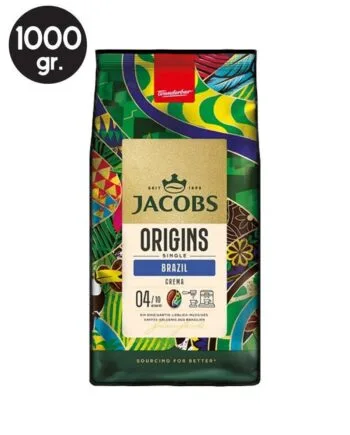Cafea Boabe Jacobs Origins Brazil Crema 1kg