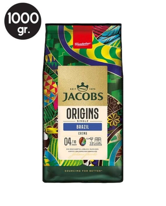 Cafea Boabe Jacobs Origins Brazil Crema 1kg
