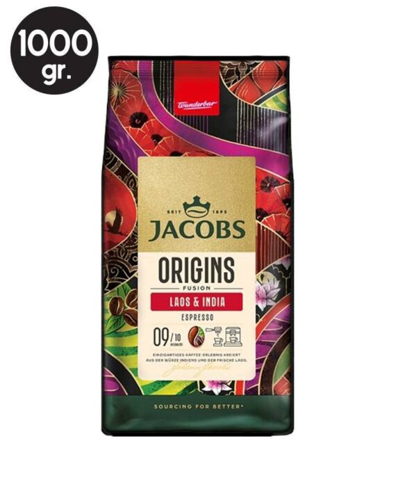 Cafea Boabe Jacobs Origins Laos & India 1kg